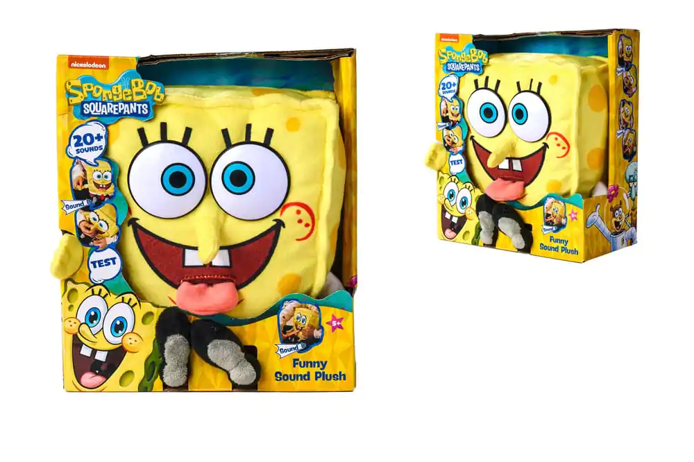 SpongeBob plyšová hračka se zvukem 30 cm fotografii produktu