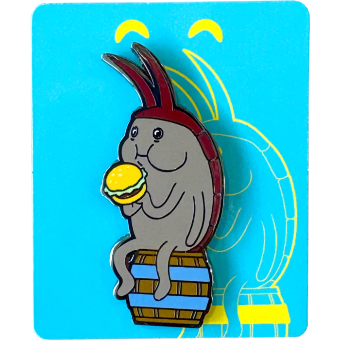 SpongeBob SquarePants Pin Odznak Šváb 5 cm fotografii produktu