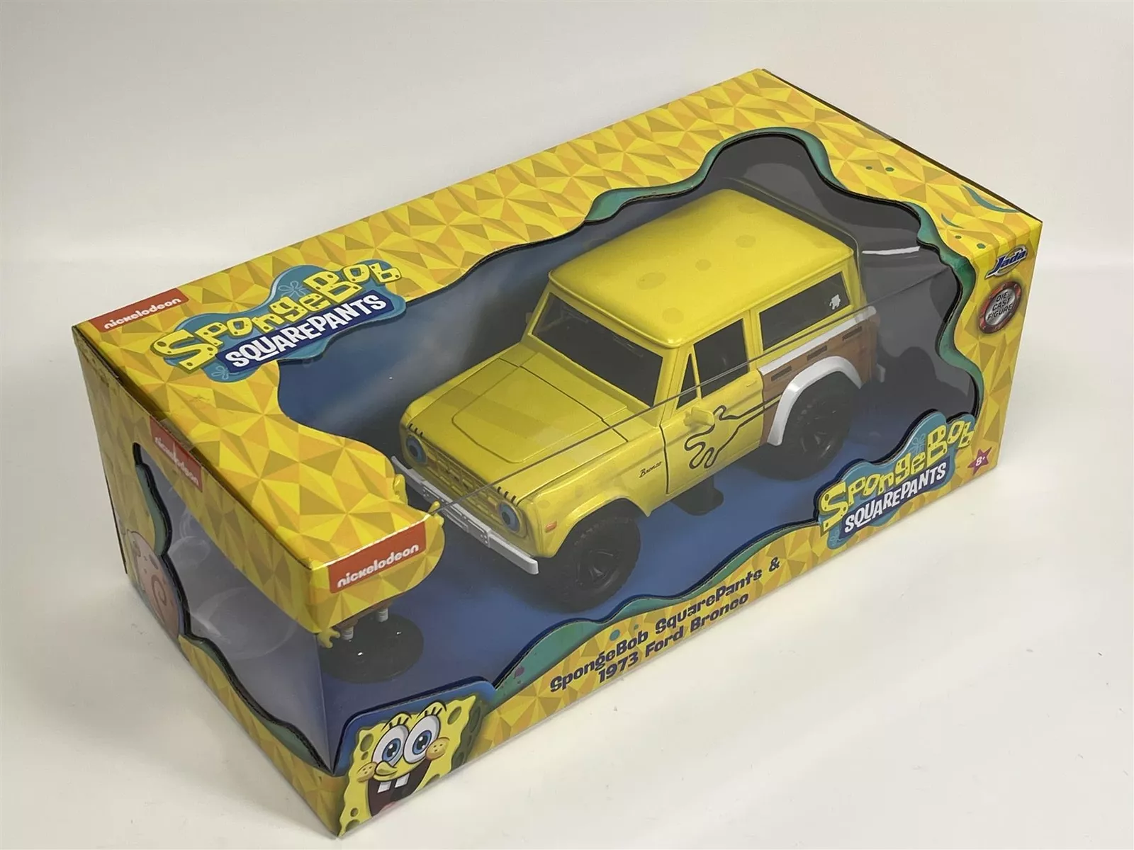 Spongebob Squarepants Diecast Model 1/24 1973 Ford Bronco fotografii produktu