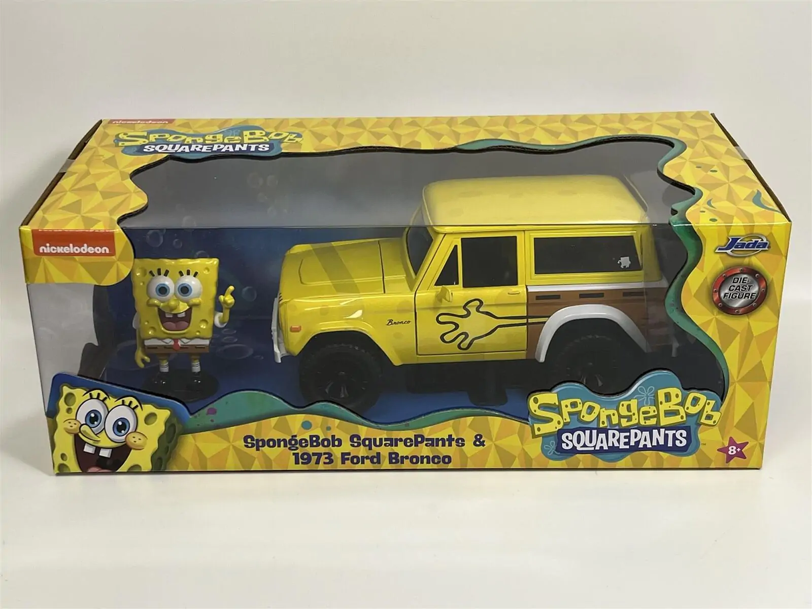 Spongebob Squarepants Diecast Model 1/24 1973 Ford Bronco fotografii produktu