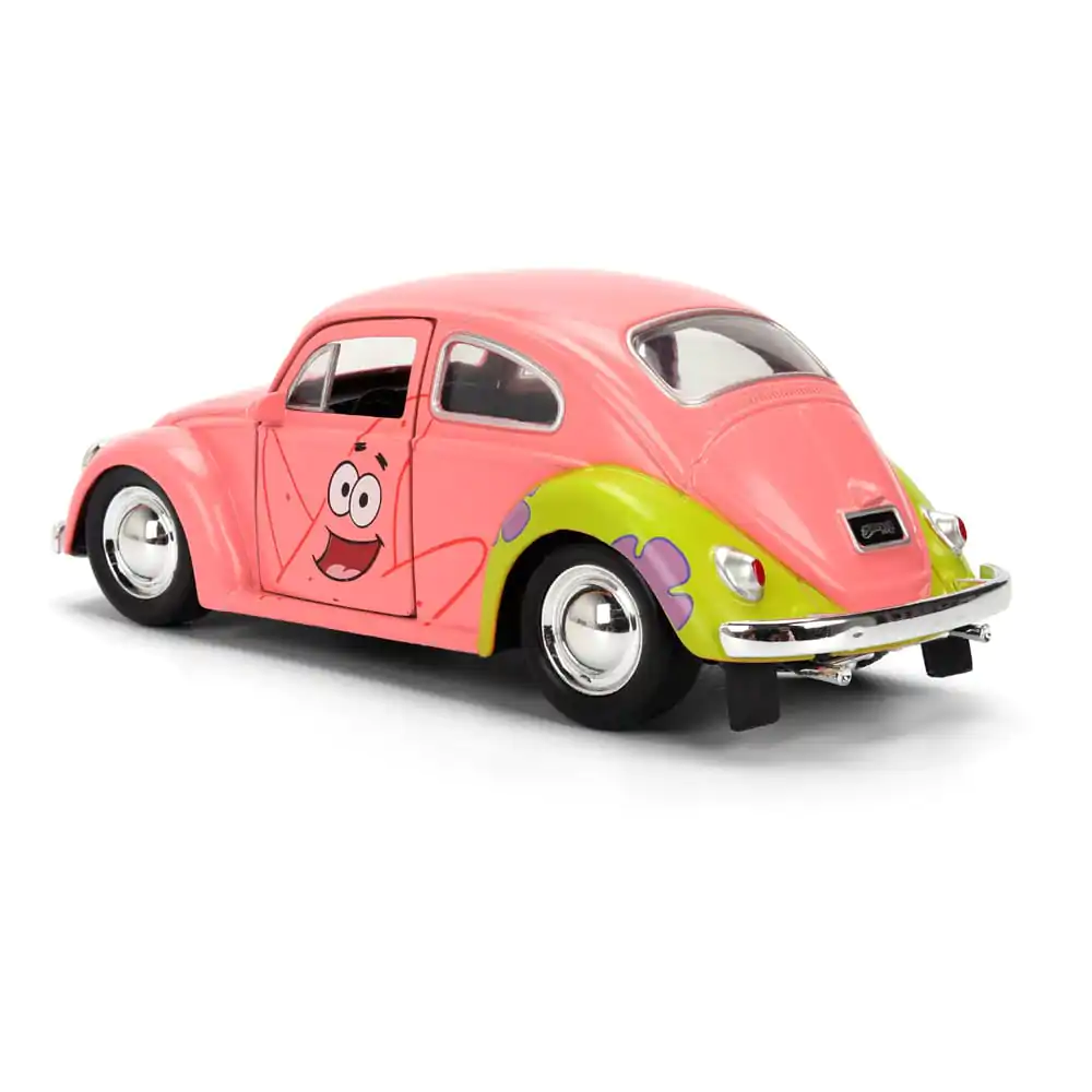 Spongebob Squarepants Diecast Model 1/32 1959 VW Beetle Patrick – kovový model fotografii produktu