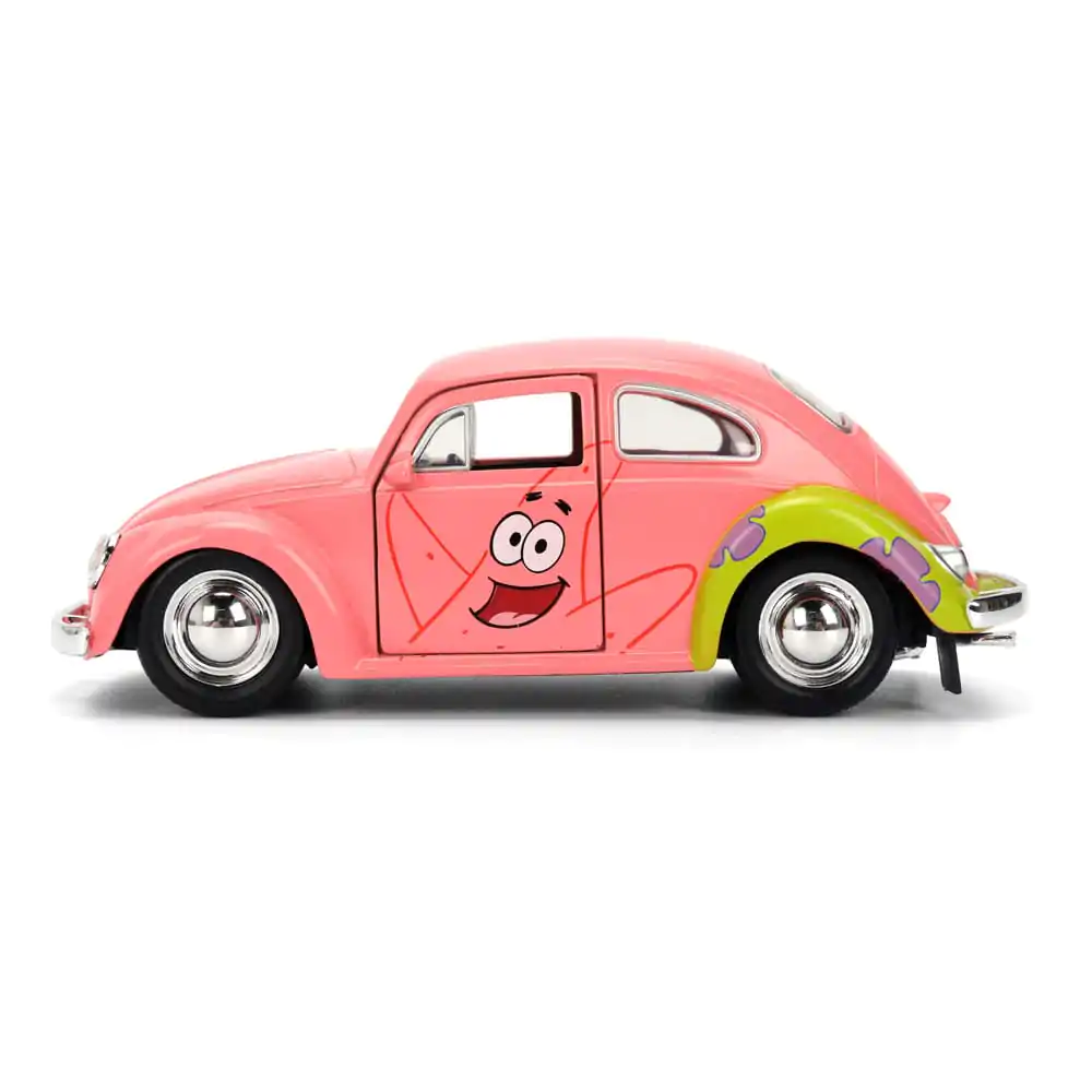 Spongebob Squarepants Diecast Model 1/32 1959 VW Beetle Patrick – kovový model fotografii produktu