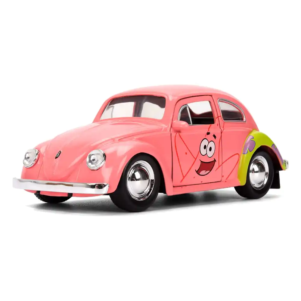 Spongebob Squarepants Diecast Model 1/32 1959 VW Beetle Patrick – kovový model fotografii produktu