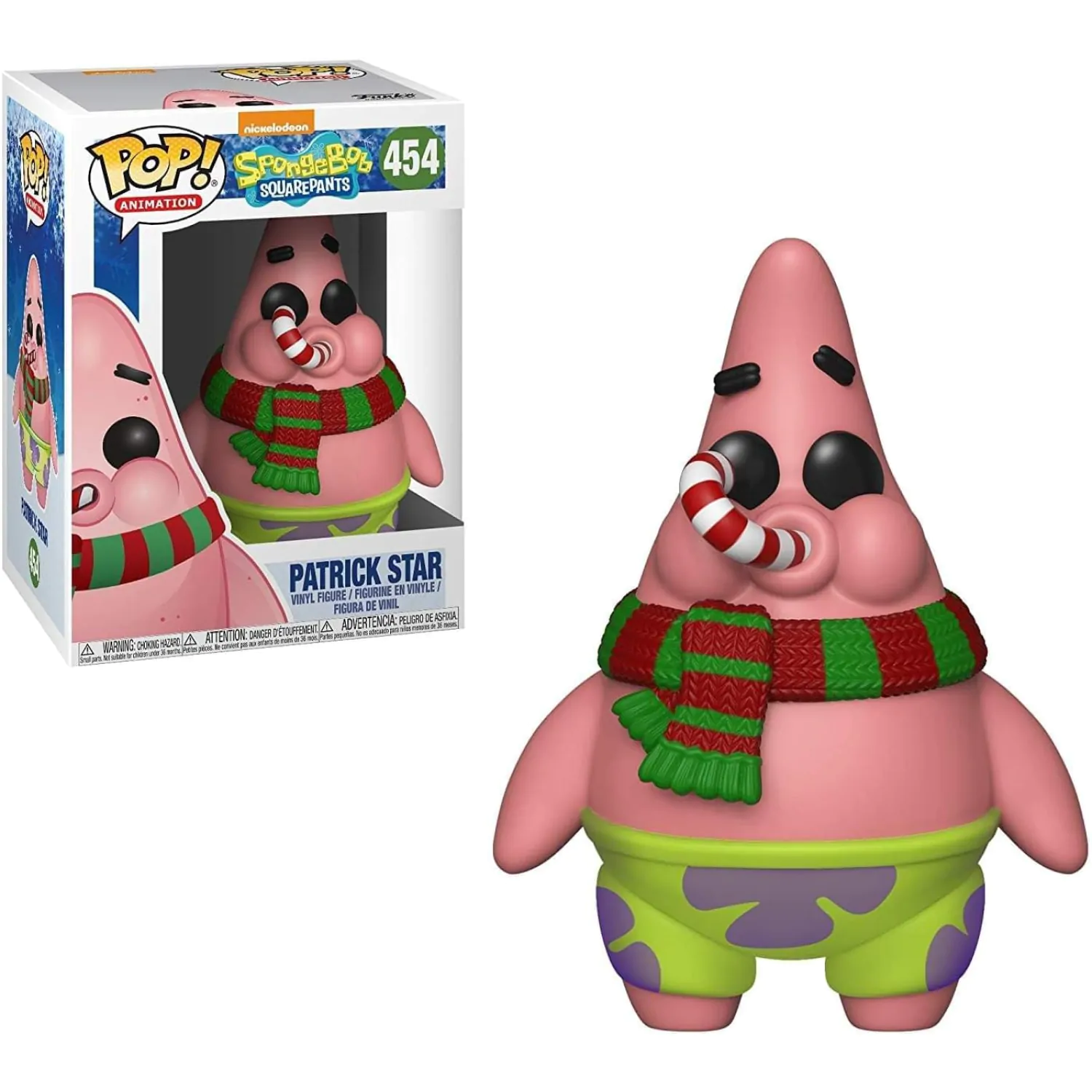SpongeBob SquarePants Funko POP! Vinylová Figurka Patrick Xmas 9 cm fotografii produktu