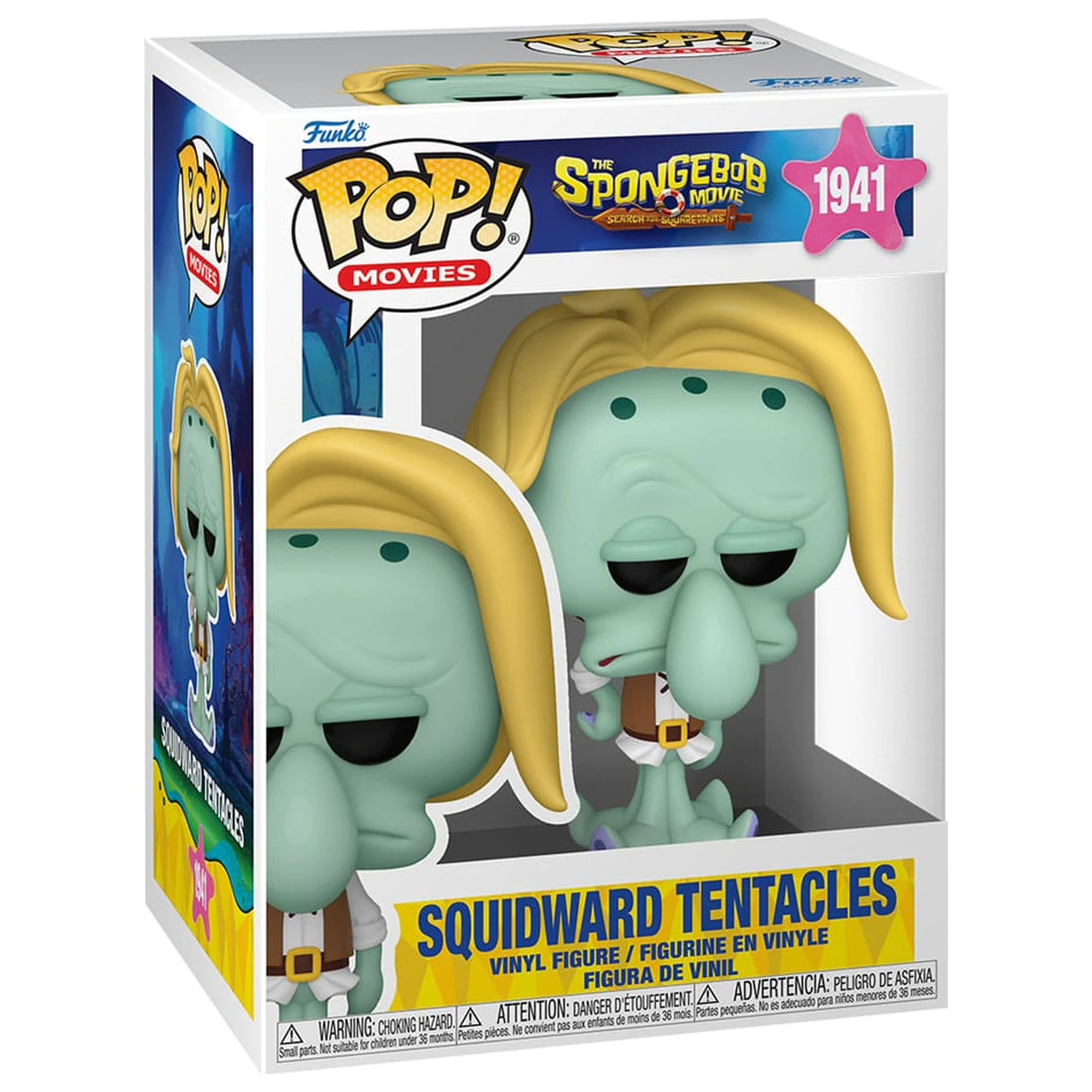 SpongeBob SquarePants Funko POP! Vinylová figurka Squidward Tentacles (Pirate) 9 cm fotografii produktu