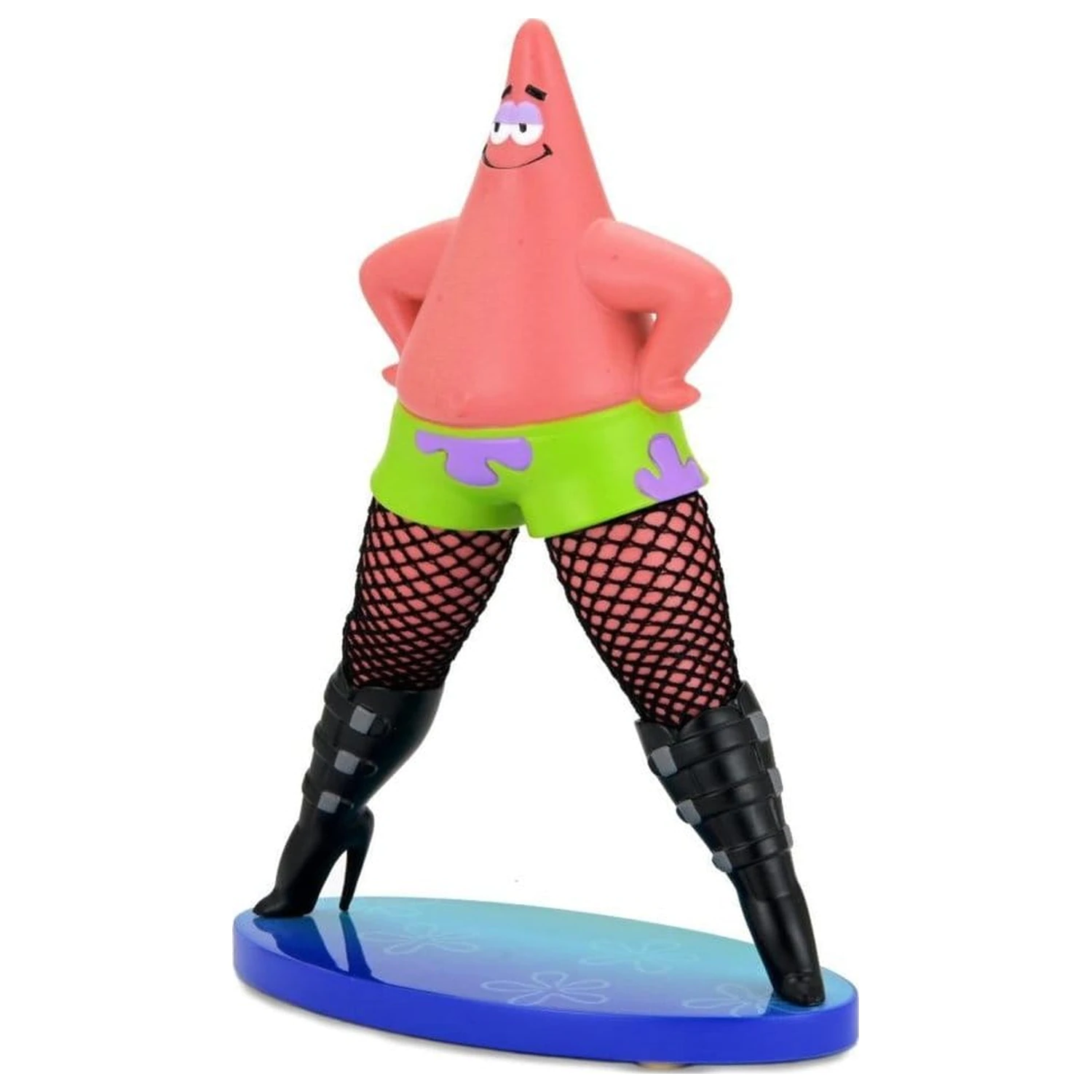 SpongeBob SquarePants Goofy Goober Rock Art Figure Patrick Star v síťovaných punčochách 15 cm fotografii produktu