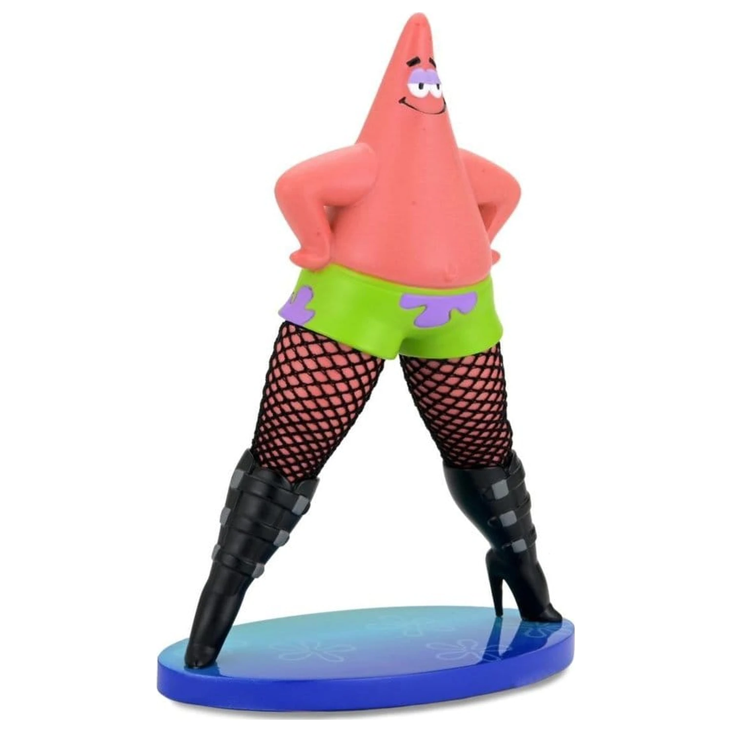 SpongeBob SquarePants Goofy Goober Rock Art Figure Patrick Star v síťovaných punčochách 15 cm fotografii produktu