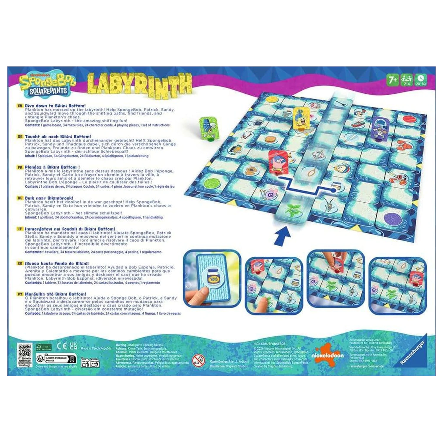 SpongeBob SquarePants Labyrint fotografii produktu