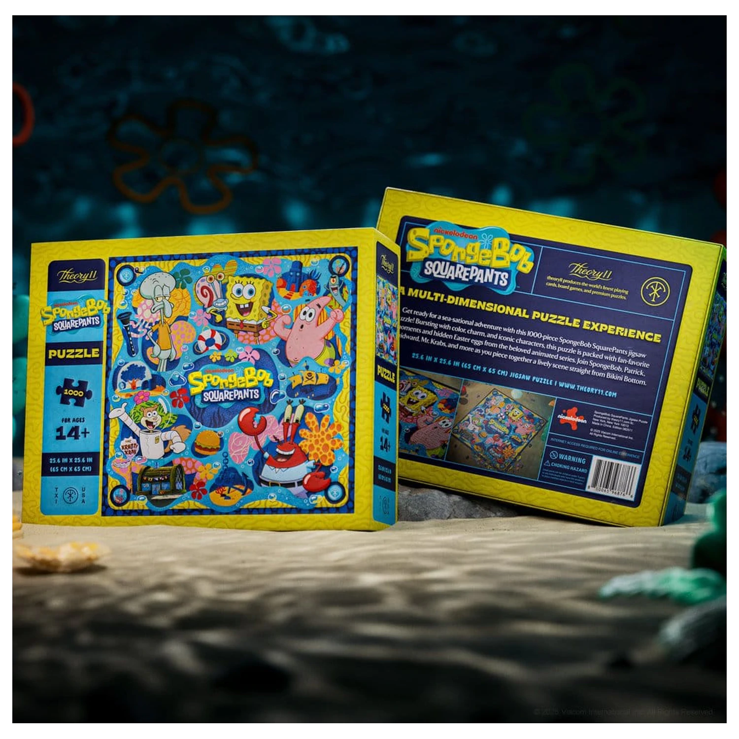 SpongeBob SquarePants multi-dimenzionální puzzle (1000 dílků) fotografii produktu
