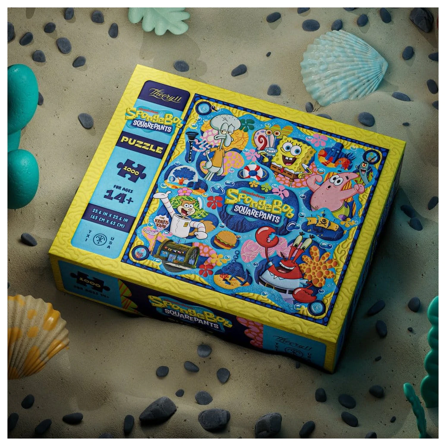 SpongeBob SquarePants multi-dimenzionální puzzle (1000 dílků) fotografii produktu
