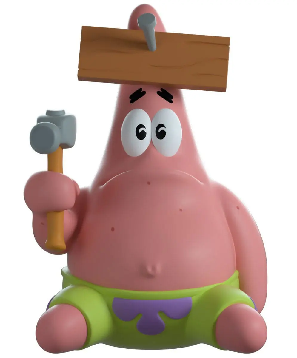 SpongeBob SquarePants Vinyl Figure Nail on Head Patrick 10 cm fotografii produktu