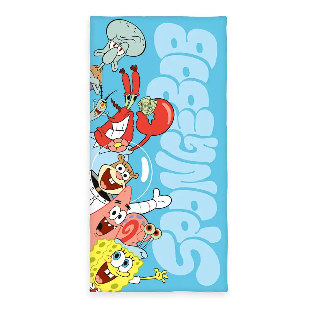 SpongeBob Squarepants Velurová osuška 75 x 150 cm fotografii produktu