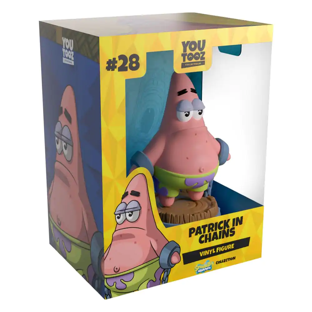 SpongeBob SquarePants Vinyl Figure Patrick v řetězech 13 cm fotografii produktu