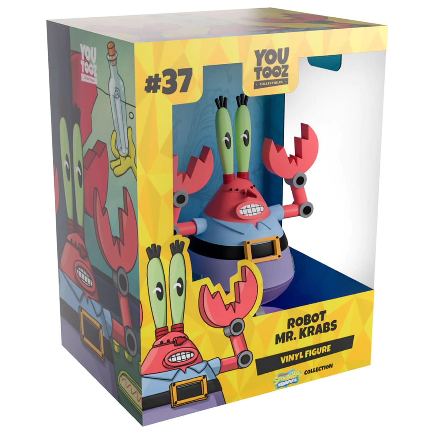 SpongeBob SquarePants Vinylová figurka Robot Mr. Krabs 13 cm fotografii produktu