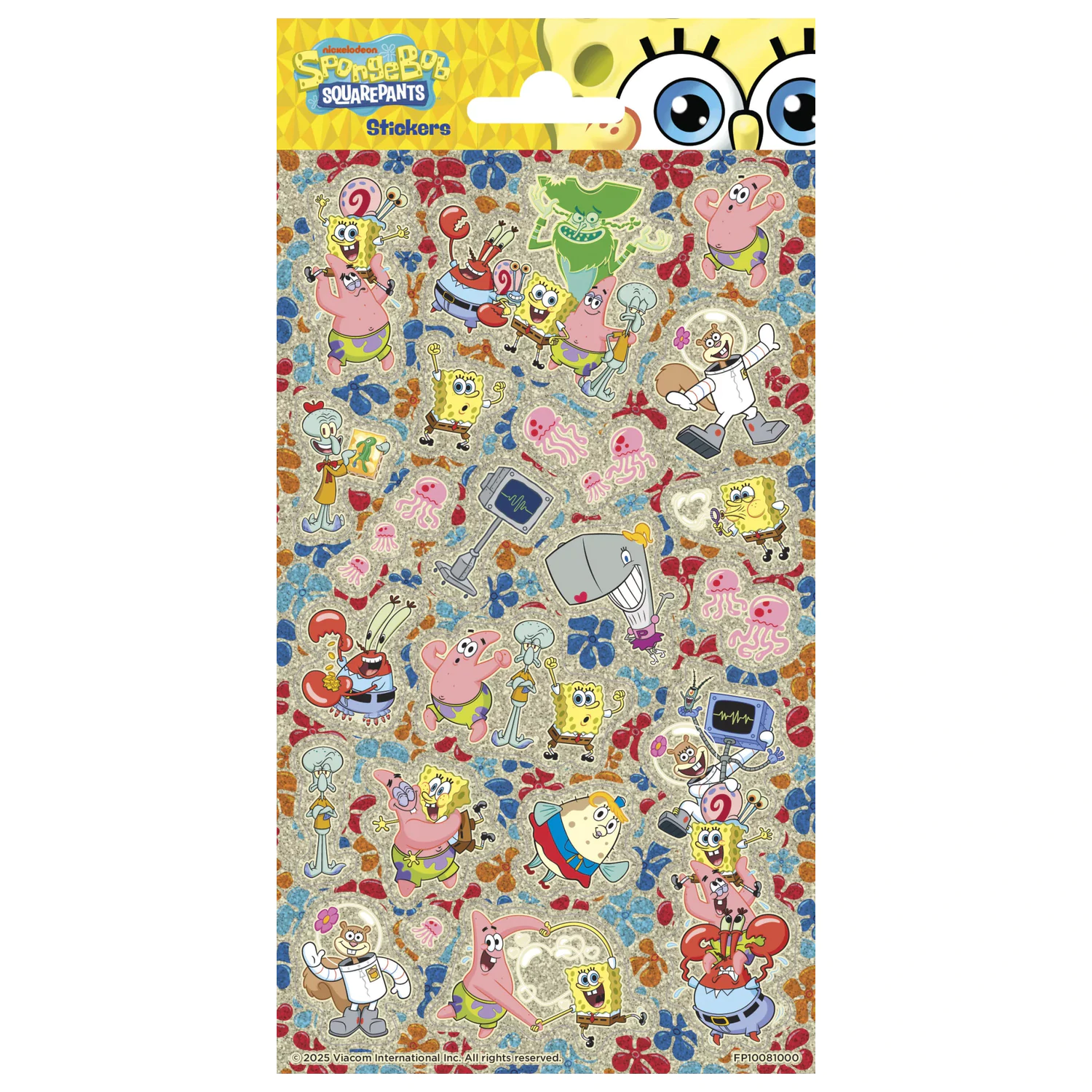 SpongeBob Octopus samolepka fotografii produktu