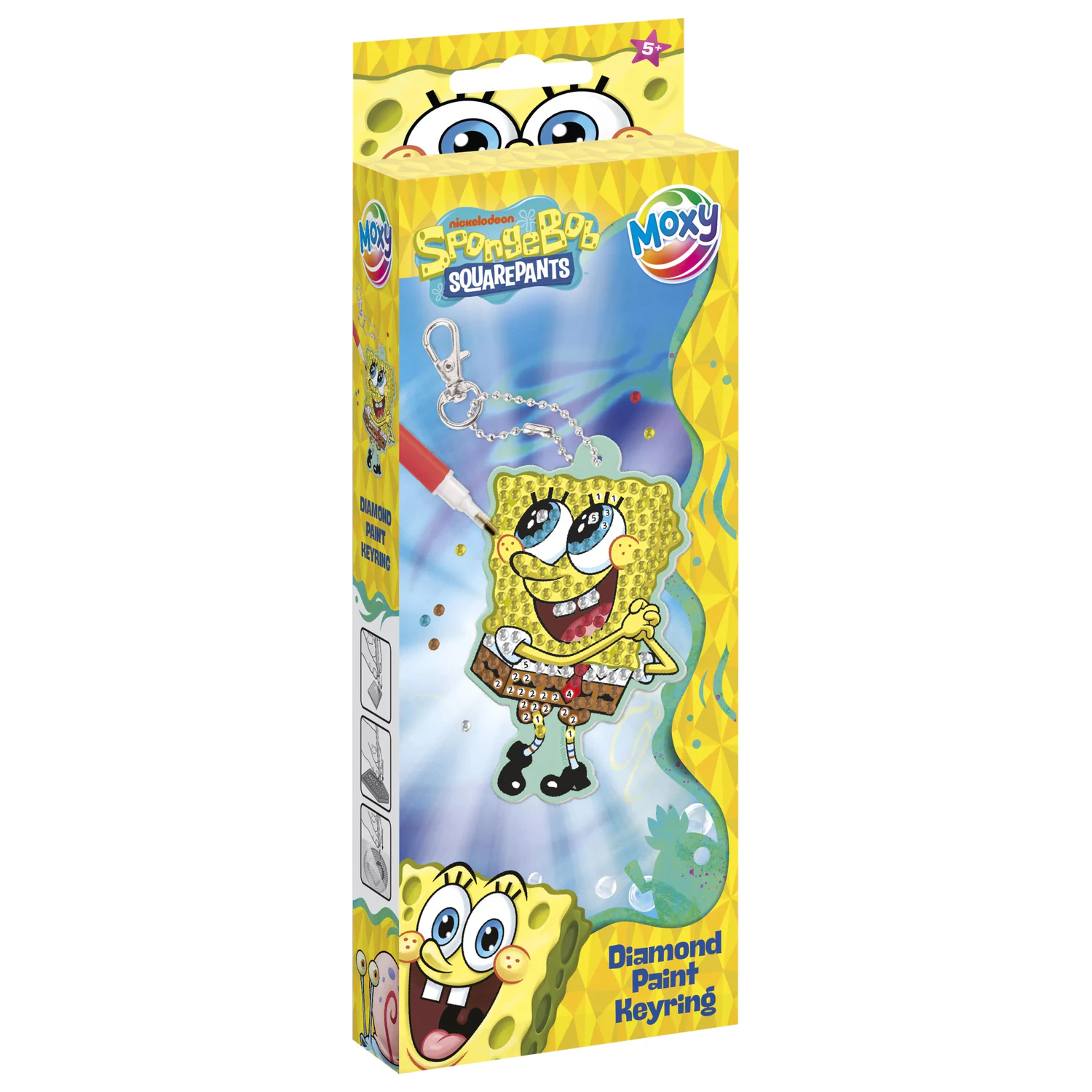 SpongeBob Smile Diamond sada na výrobu klíčenek  fotografii produktu