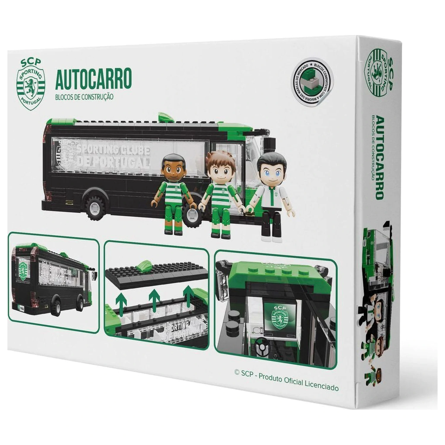 Sporting CP autobusová sada s figurkami 332 dílků fotografii produktu