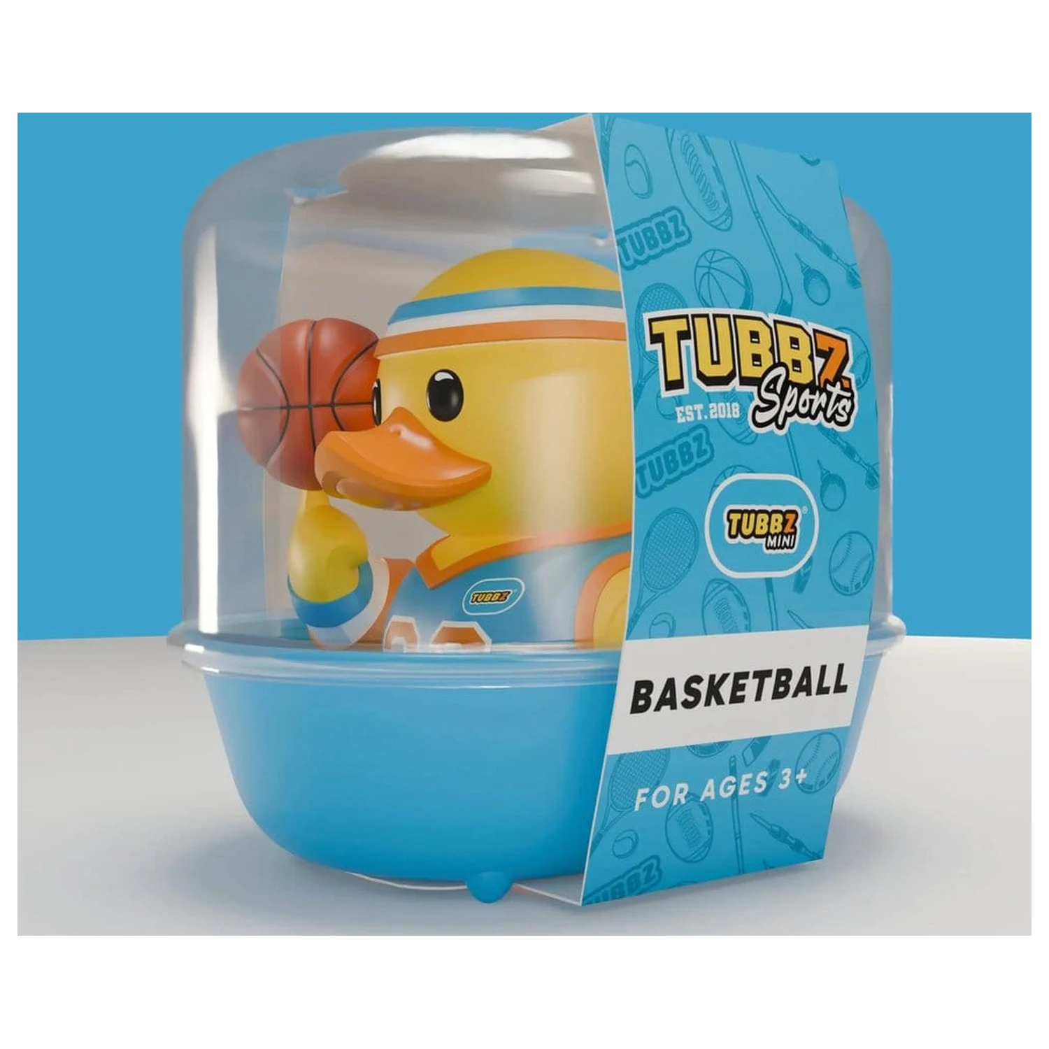 Sports Tubbz Mini PVC figurka Basketbal 5 cm fotografii produktu