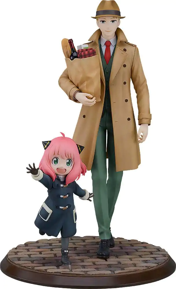 Spy x Family PVC Socha 1/7 Anya & Loid 28 cm fotografii produktu