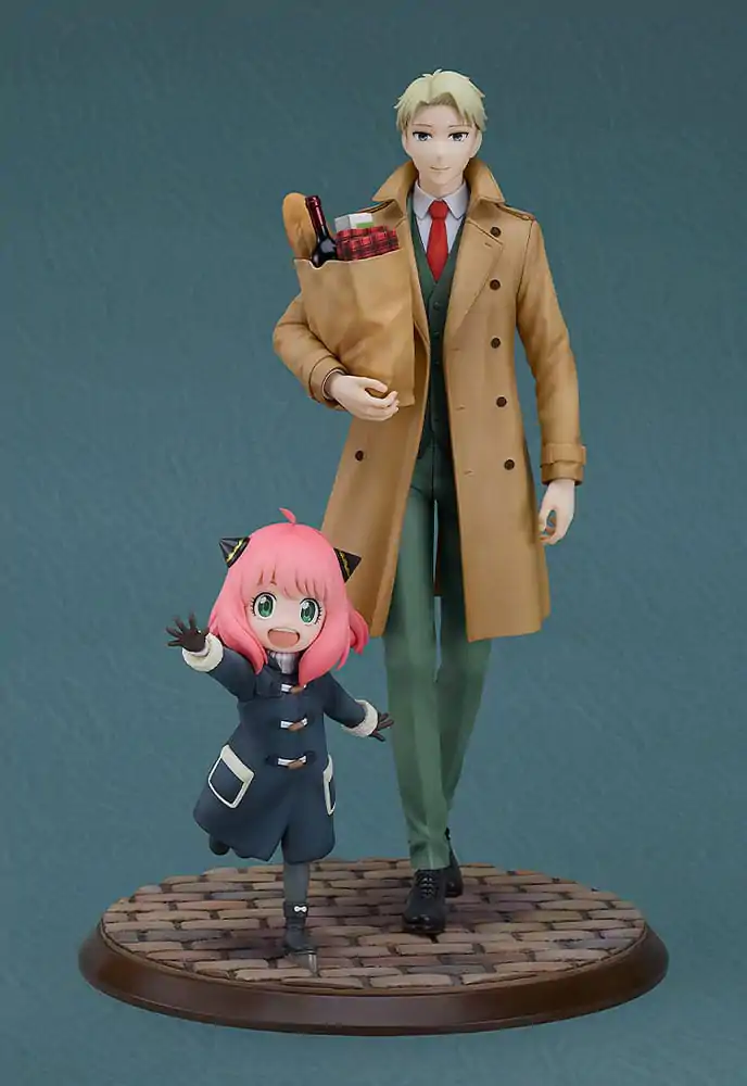 Spy x Family PVC Socha 1/7 Anya & Loid 28 cm fotografii produktu