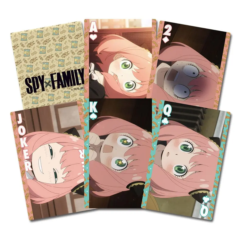 Spy x Family Hrací karty Anya Výrazy obličeje fotografii produktu