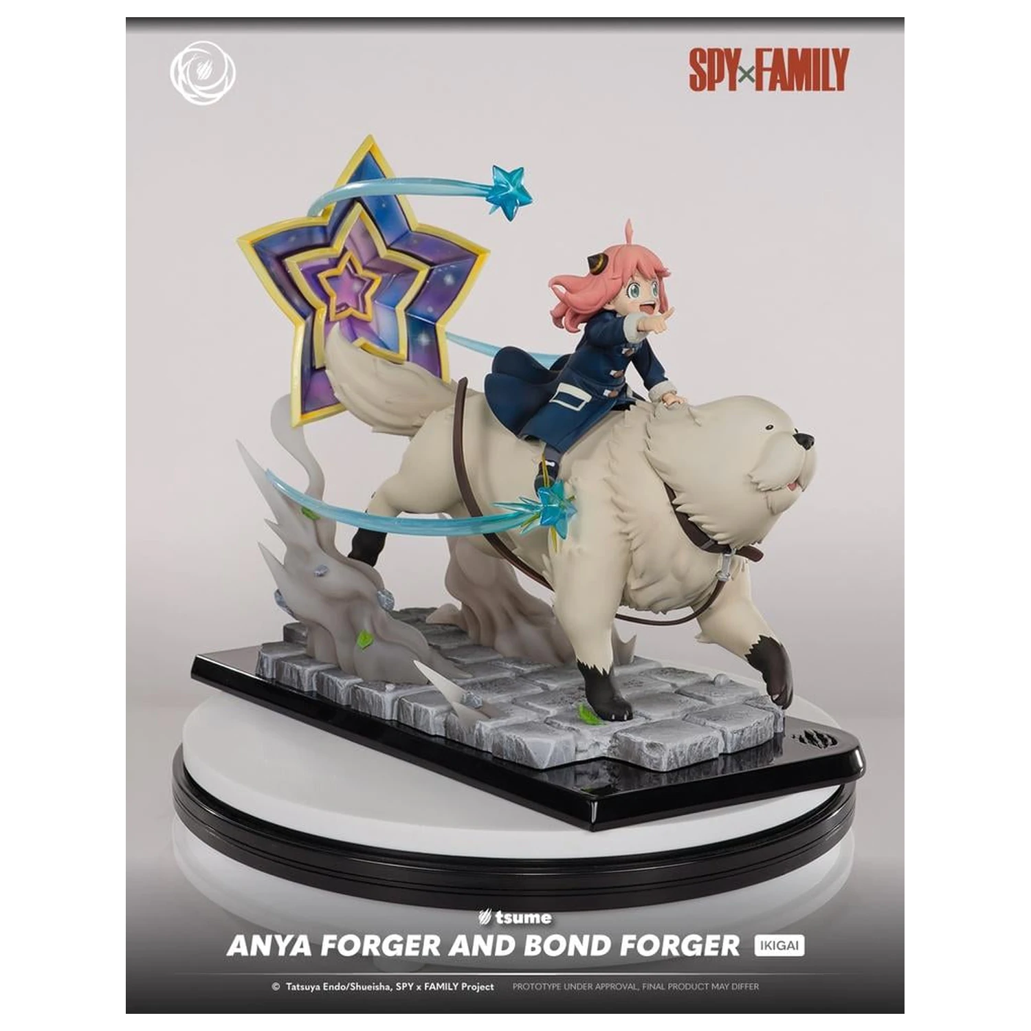 Spy x Family Socha Anya Forger & Bond Ikigai 1/6 By Tsume 32 cm fotografii produktu