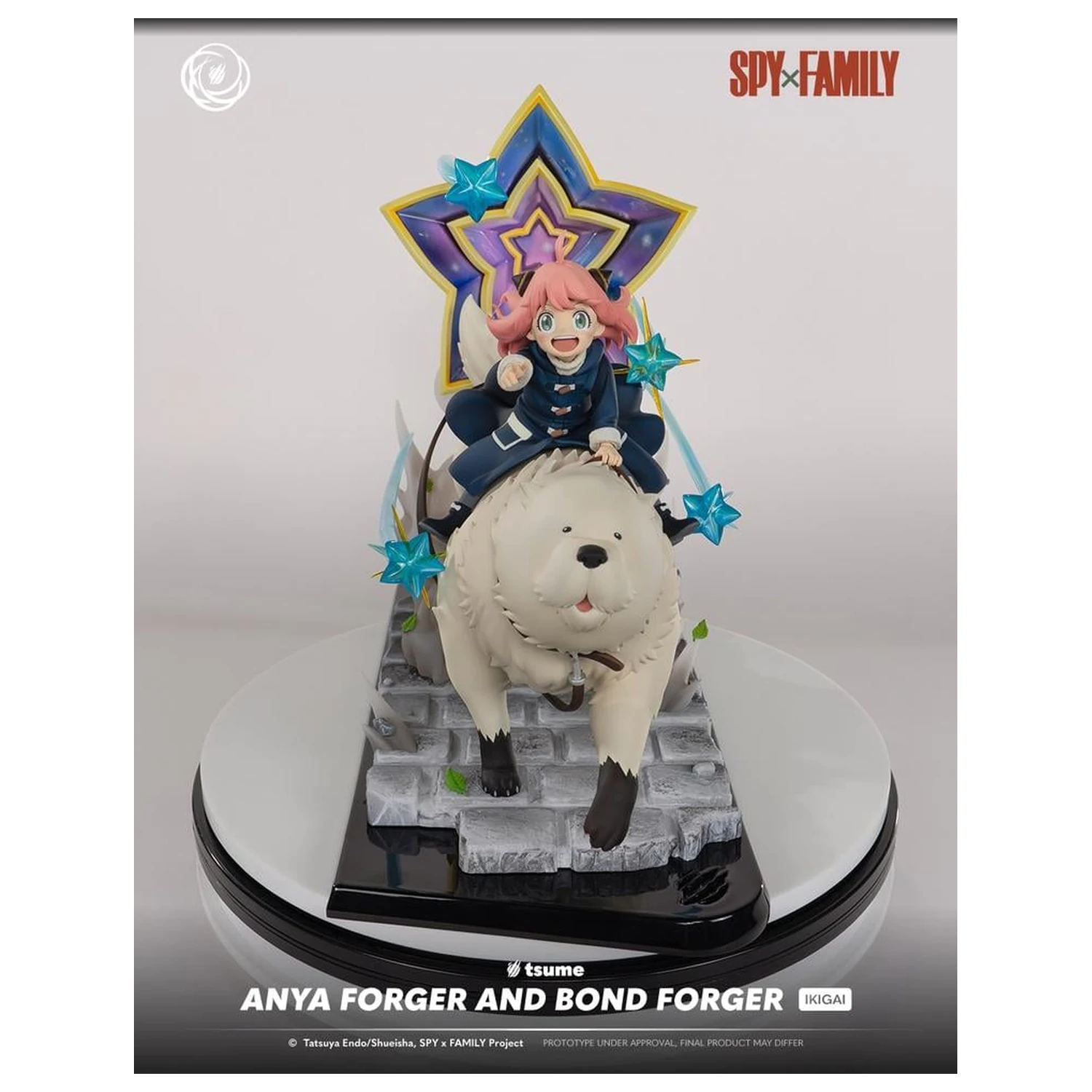 Spy x Family Socha Anya Forger & Bond Ikigai 1/6 By Tsume 32 cm fotografii produktu