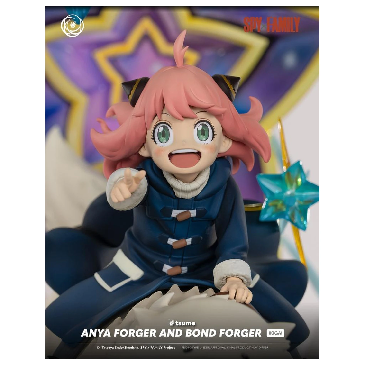 Spy x Family Socha Anya Forger & Bond Ikigai 1/6 By Tsume 32 cm fotografii produktu