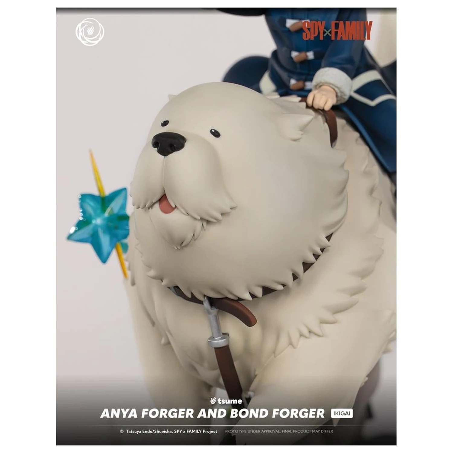 Spy x Family Socha Anya Forger & Bond Ikigai 1/6 By Tsume 32 cm fotografii produktu