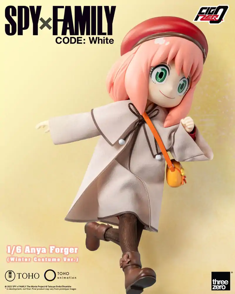 Spy x Family Code: White akční figurka FigZero 1/6 Anya Forger Zimní kostým verze 17 cm fotografii produktu