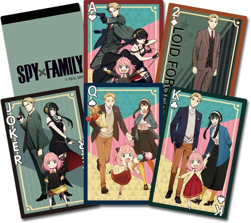 Spy x Family Hrací karty Forger Family fotografii produktu