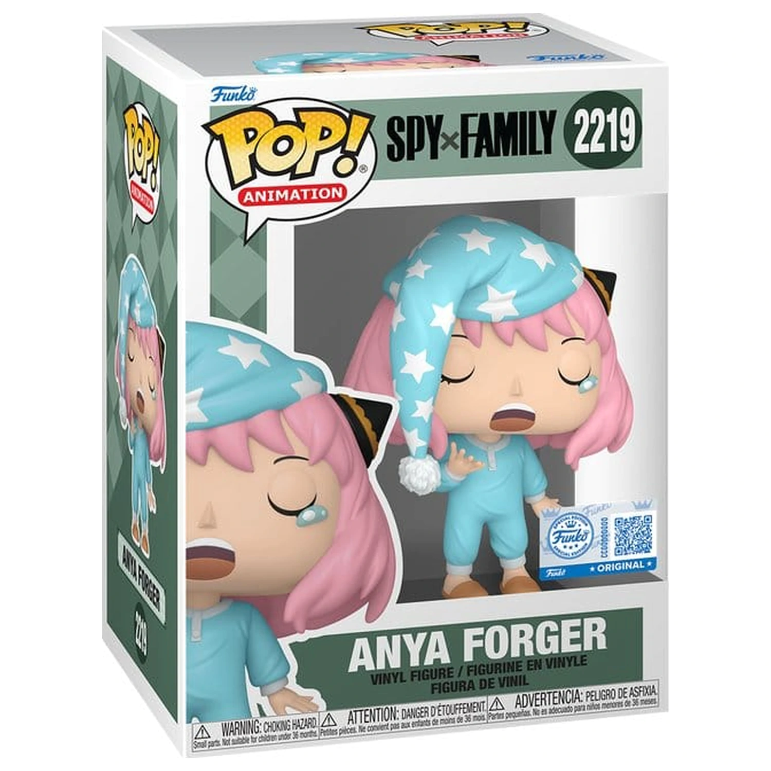 Spy x Family Funko POP! Animation Vinylová figurka Anya Forger (Pajamas) 9 cm fotografii produktu