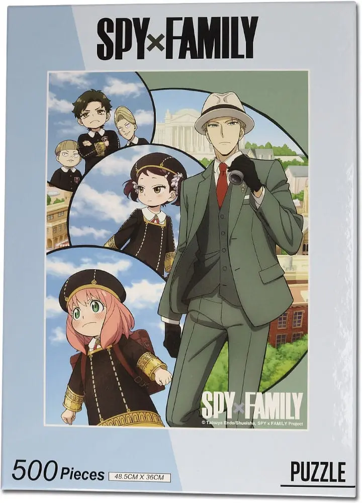 Spy x Family Puzzle Jdeme do školy (500 dílků) fotografii produktu