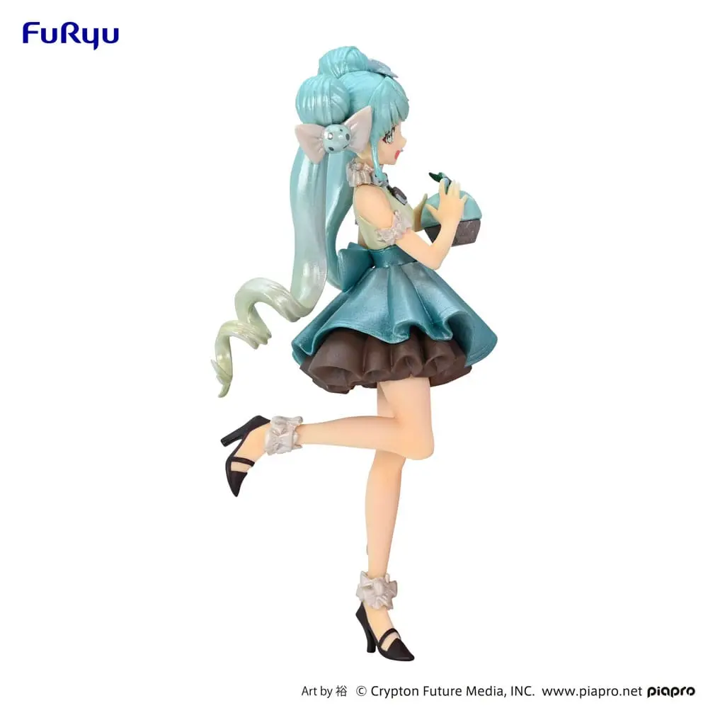 Hatsune Miku PVC Socha Hatsune Miku Chocolate Mint Pearl Color 17 cm fotografii produktu