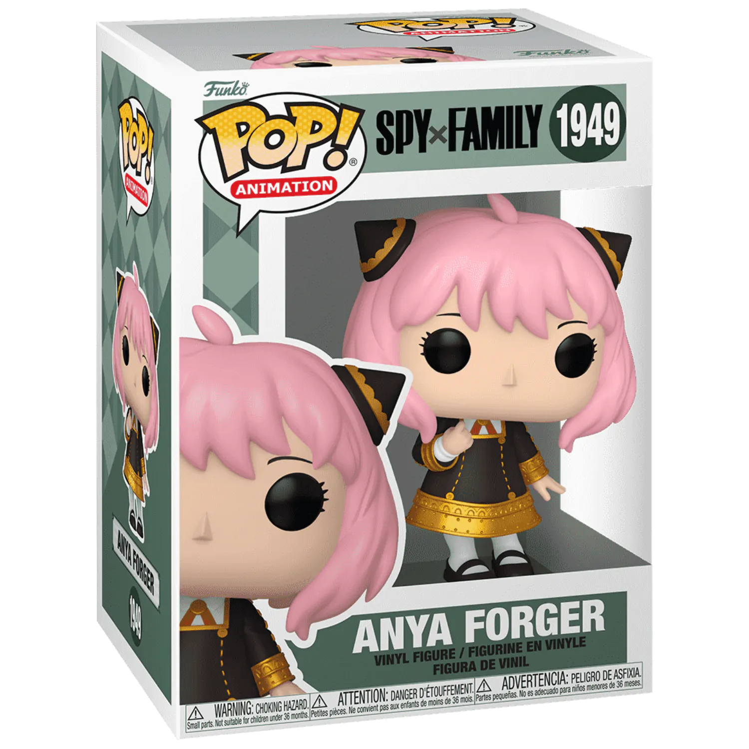 Spy x Family Pop! Animation vinylová figurka Anya Forger 9 cm fotografii produktu