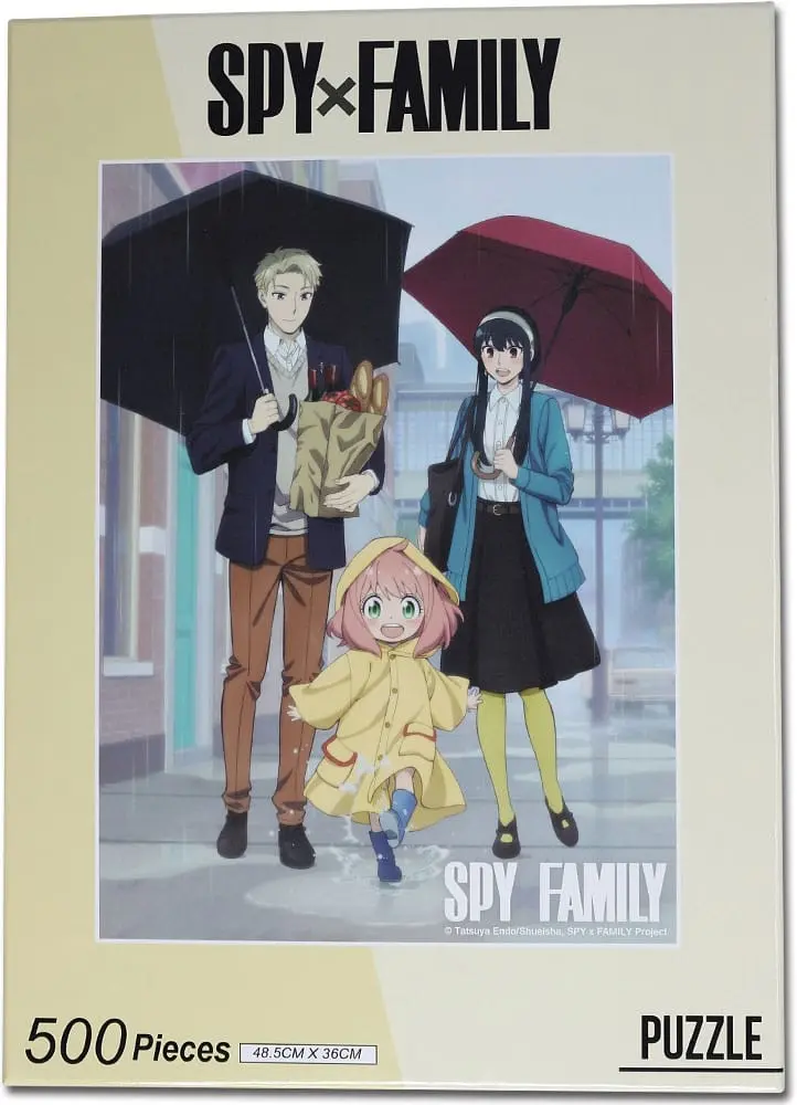 Spy x Family Puzzle Deštivý den (500 dílků) fotografii produktu