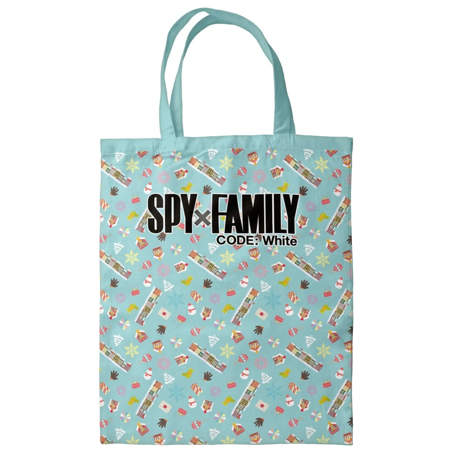Spy x Family taška přes rameno tyrkysová 40 x 35 cm fotografii produktu