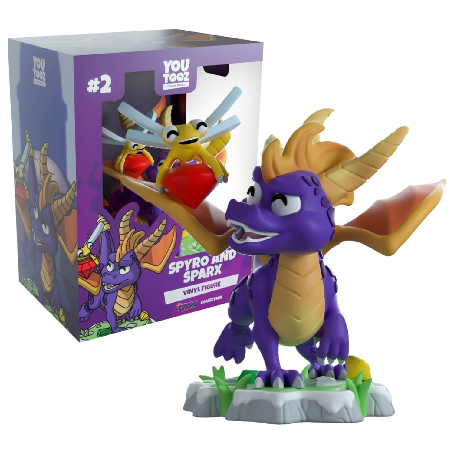 Figurka Spyro and Sparx Youtooz 9 cm fotografii produktu