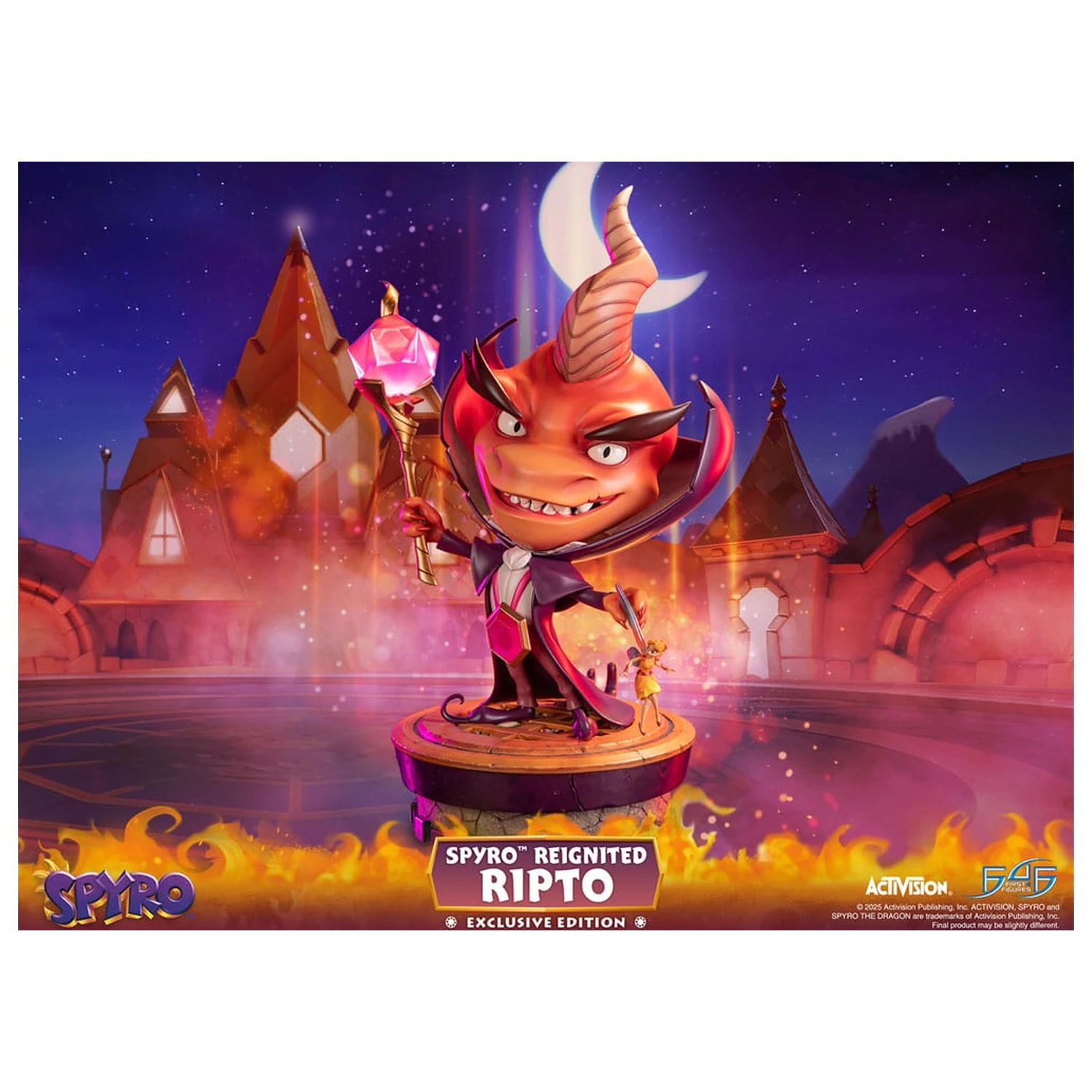Spyro Reignited Socha Ripto Exclusive Edition 47 cm fotografii produktu