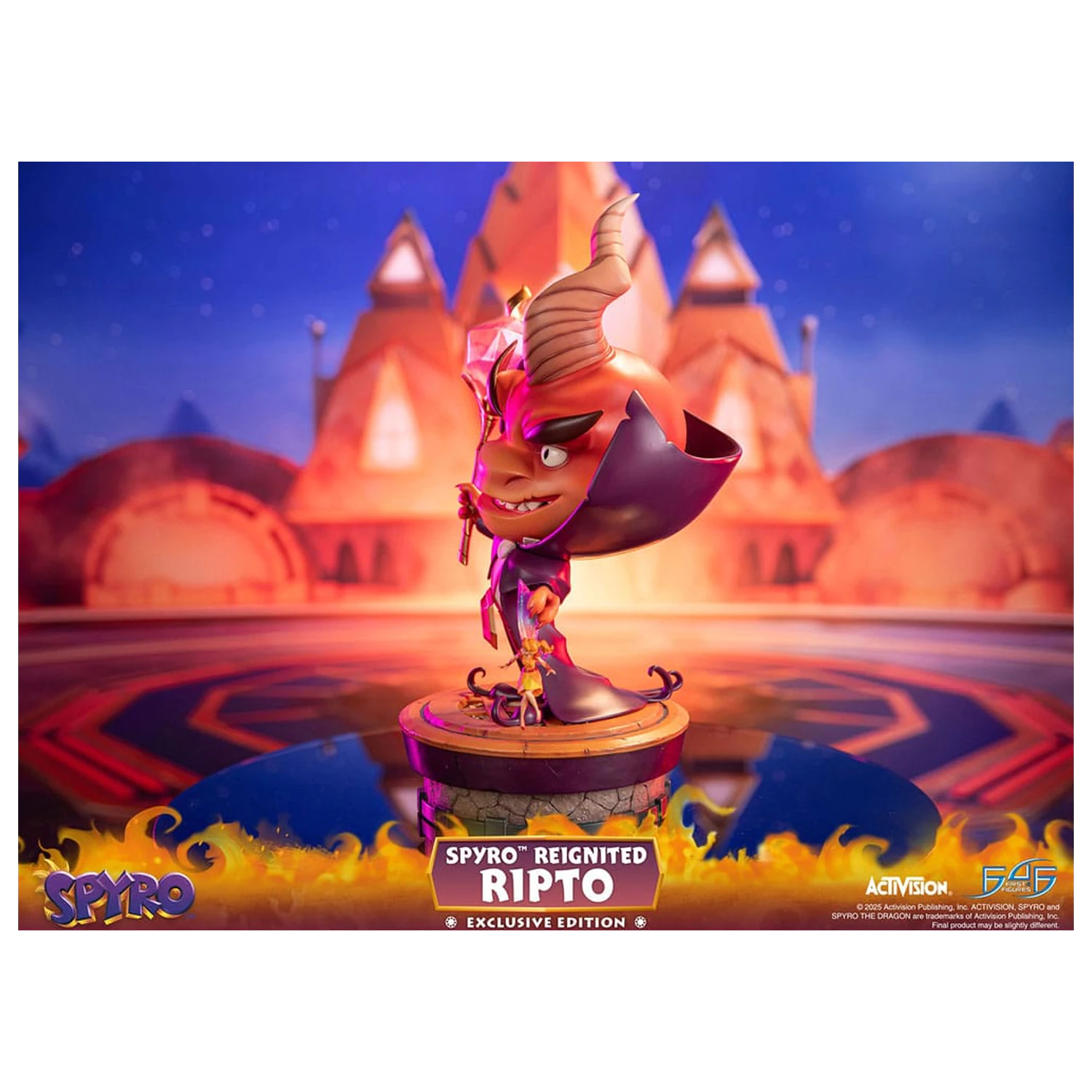 Spyro Reignited Socha Ripto Exclusive Edition 47 cm fotografii produktu