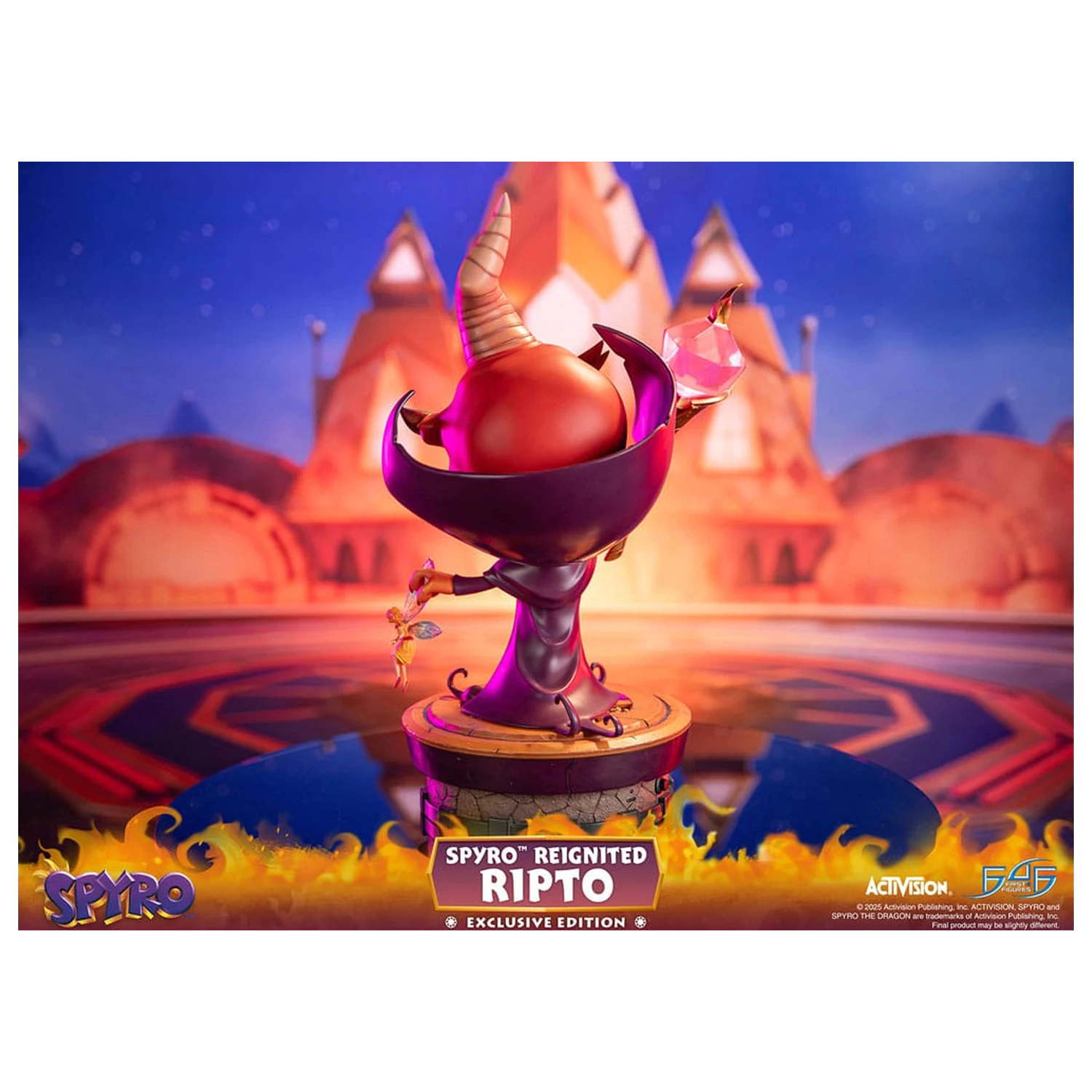 Spyro Reignited Socha Ripto Exclusive Edition 47 cm fotografii produktu