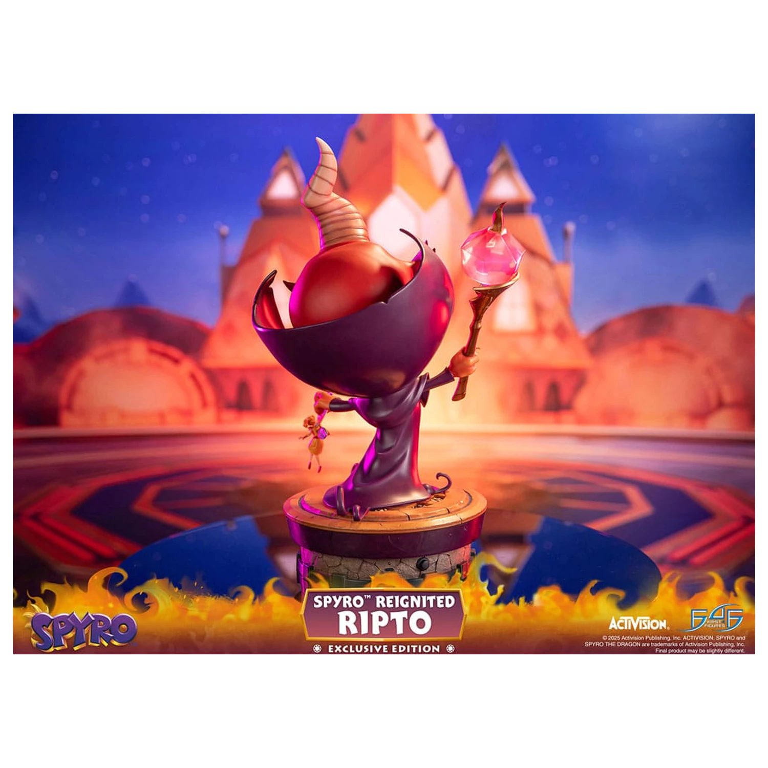 Spyro Reignited Socha Ripto Exclusive Edition 47 cm fotografii produktu