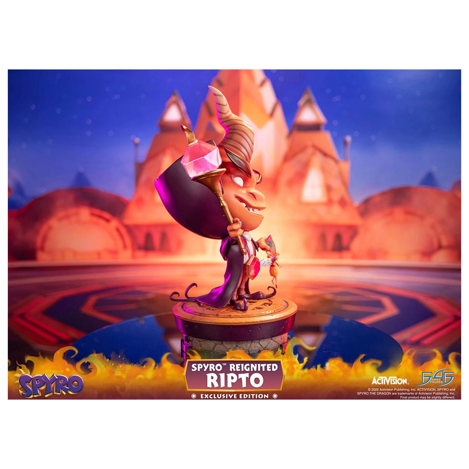 Spyro Reignited Socha Ripto Exclusive Edition 47 cm fotografii produktu