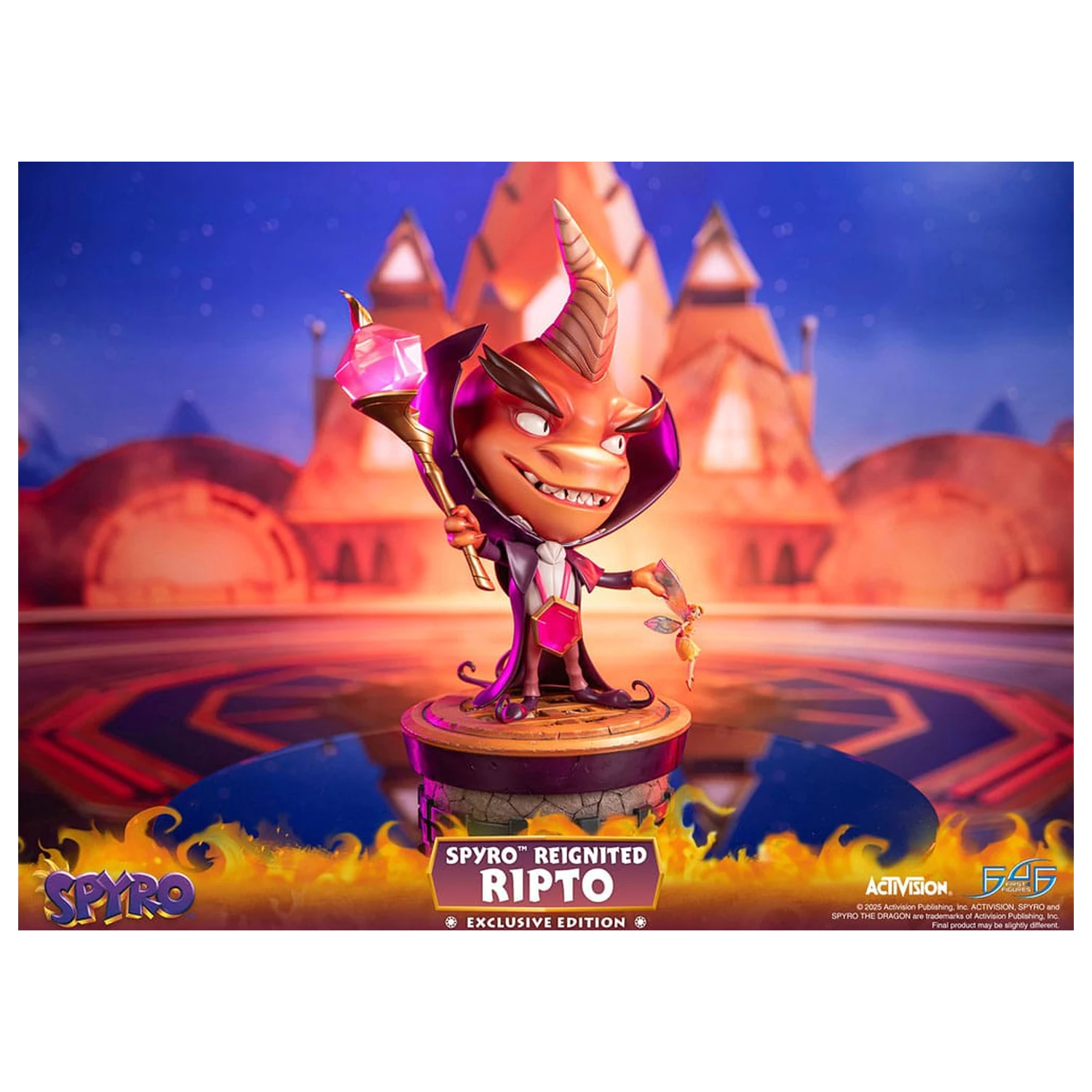 Spyro Reignited Socha Ripto Exclusive Edition 47 cm fotografii produktu