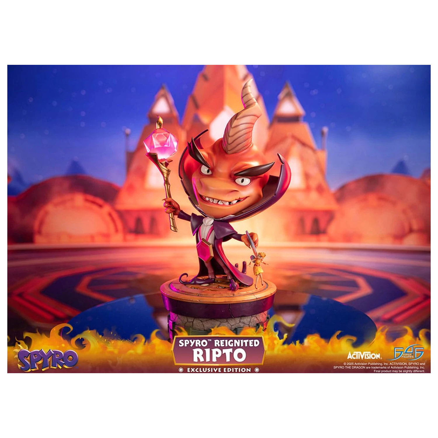 Spyro Reignited Socha Ripto Exclusive Edition 47 cm fotografii produktu