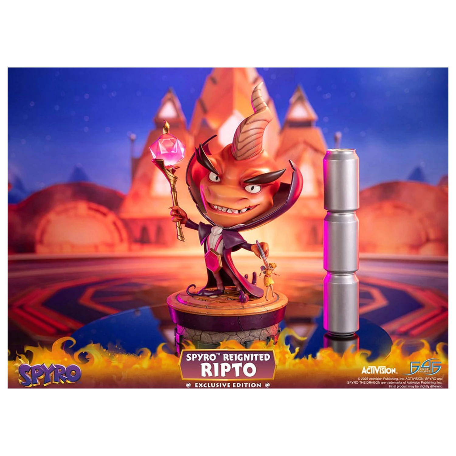 Spyro Reignited Socha Ripto Exclusive Edition 47 cm fotografii produktu