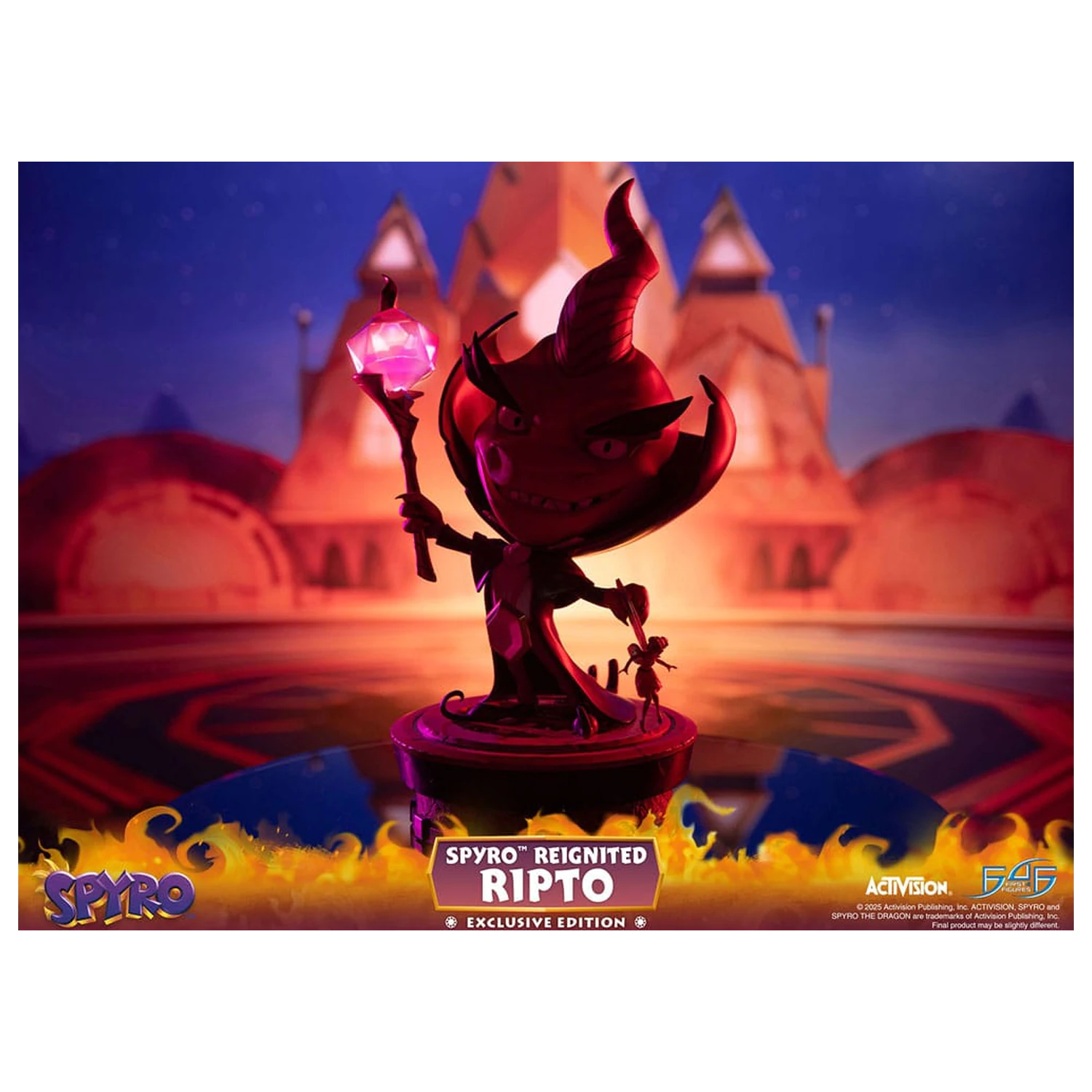 Spyro Reignited Socha Ripto Exclusive Edition 47 cm fotografii produktu