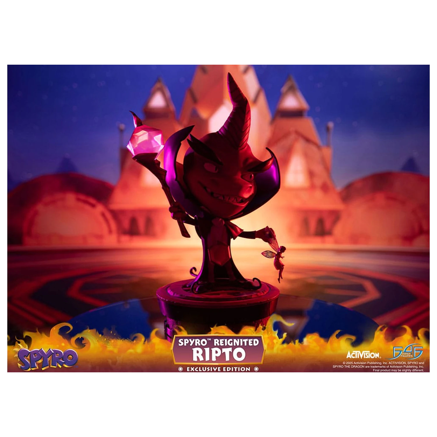 Spyro Reignited Socha Ripto Exclusive Edition 47 cm fotografii produktu
