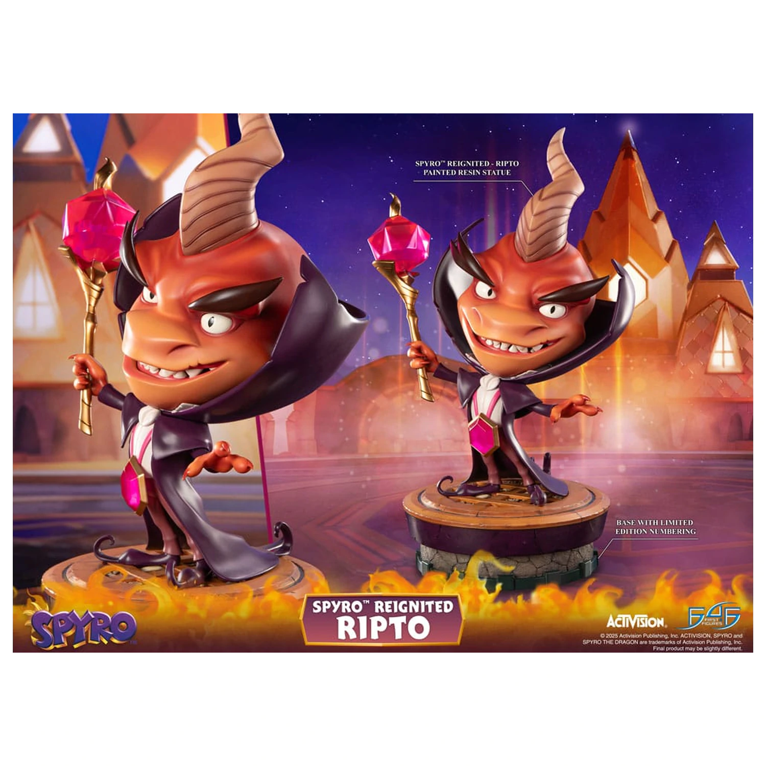 Soška Spyro Reignited Ripto 47 cm fotografii produktu