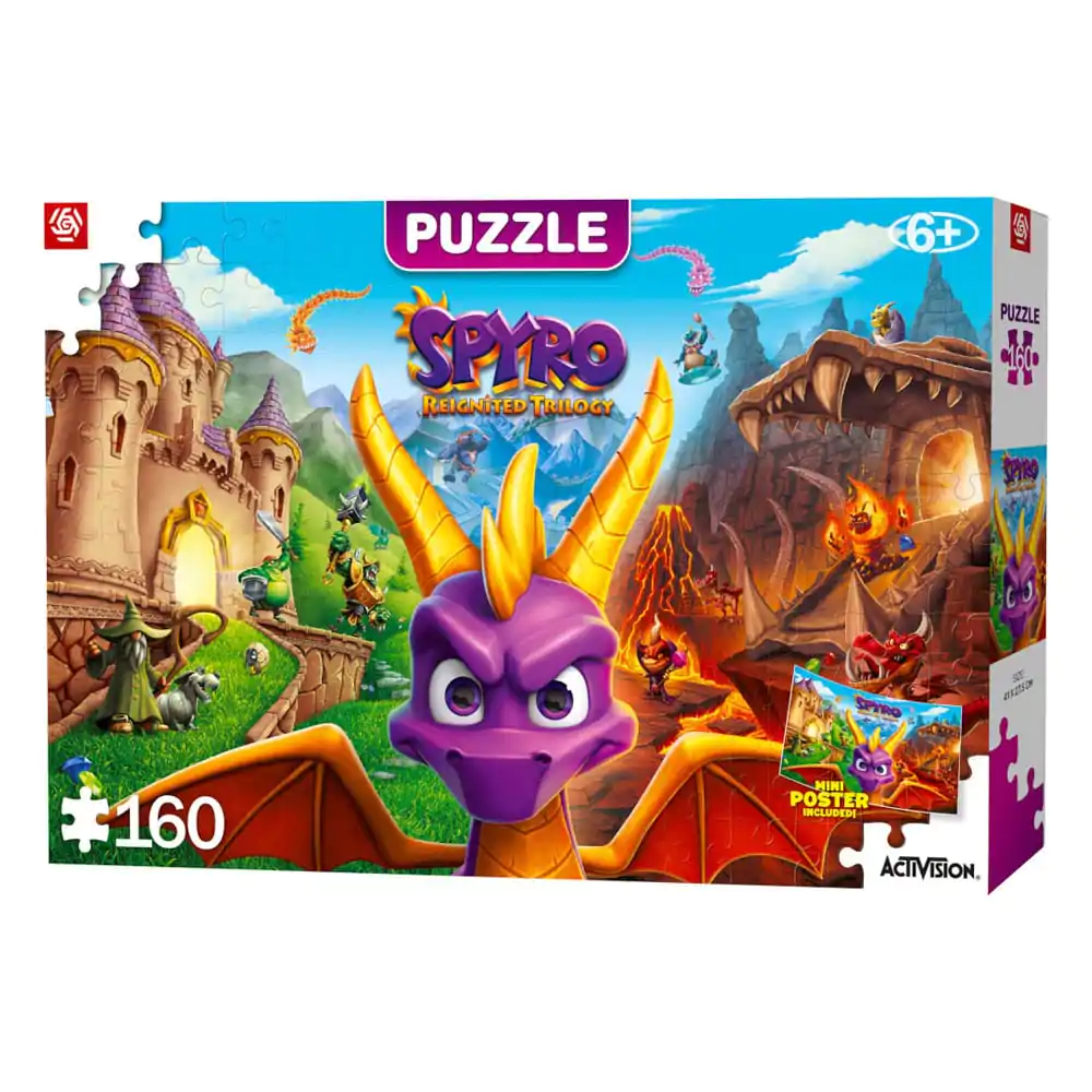 Spyro Reignited Trilogy dětské puzzle (160 dílků) fotografii produktu